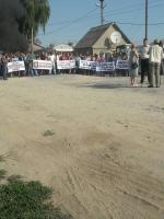 Мітинг на Хмельниччині: аграрії проти Білогірського молокозаводу