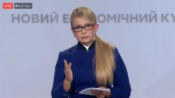 Юлія Тимошенко презентує Новий економічний курс України