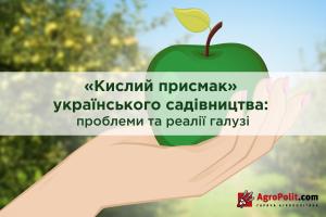 «Кислий присмак» українського садівництва — проблеми та реалії галузі