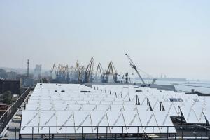 Один із портів України живитиметься від сонячної енергії