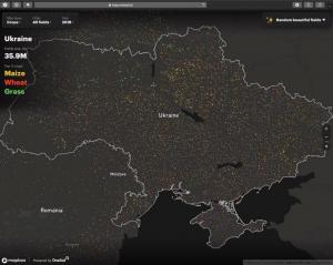 Білоруський стартап запустив інтерактивну карту сільгоспугідь: Україна на другому місці