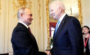 Російський президент Володимир Путін та американський Джо Байден