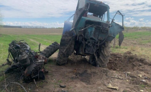 Під час польових робіт на Київщині трактор підірвався на міні