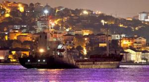 Вантажне судно Resilient Africa прибуло до протоки Босфор у Туреччині