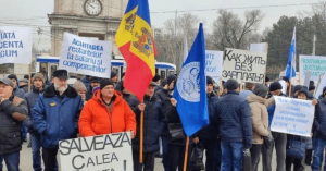 14 березня працівники ДП Залізниця Молдови вкотре вийшли на акцію протесту в місті Кишинів