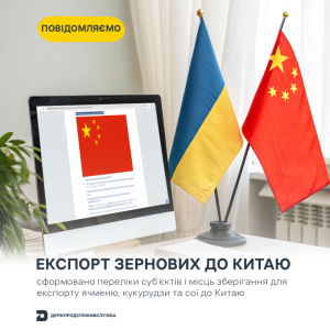Списки підготовлені відповідно до фітосанітарних протоколів та вже доступні на офіційному вебпорталі Держпродспоживслужби