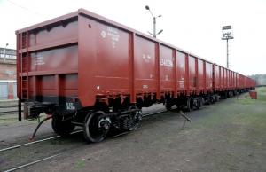 Загальний показник середньодобової передачі збіжжя наразі сягає 156 вагонів на добу,