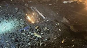 Від атаки виникла пожежа, однак постраждалих немає.