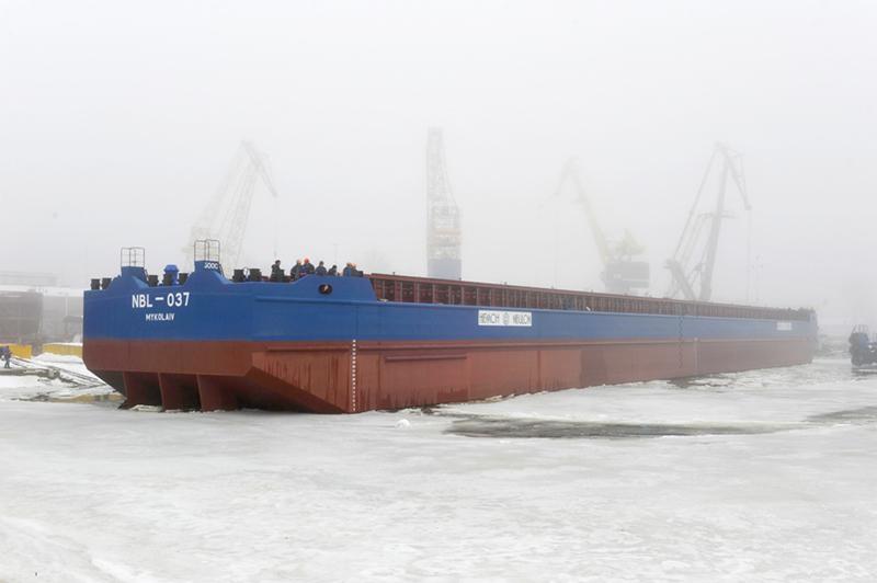 «Нібулон» спустив на воду перше 100-метрове судно