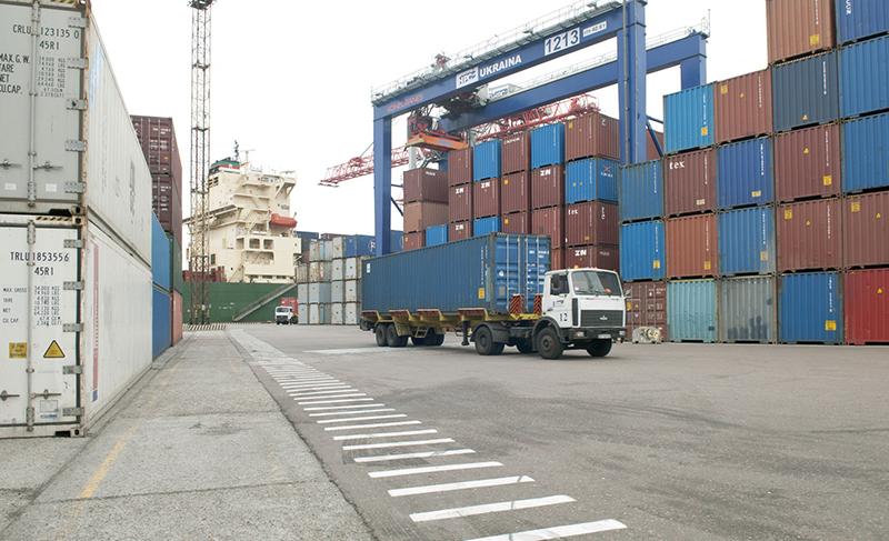 Експорт через порти в Україні збільшився на 22%