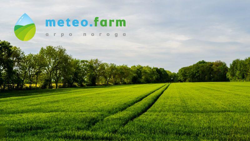 На сервісі «Метео Фарм» аграрії можуть дізнаватися про погоду на 7 днів 