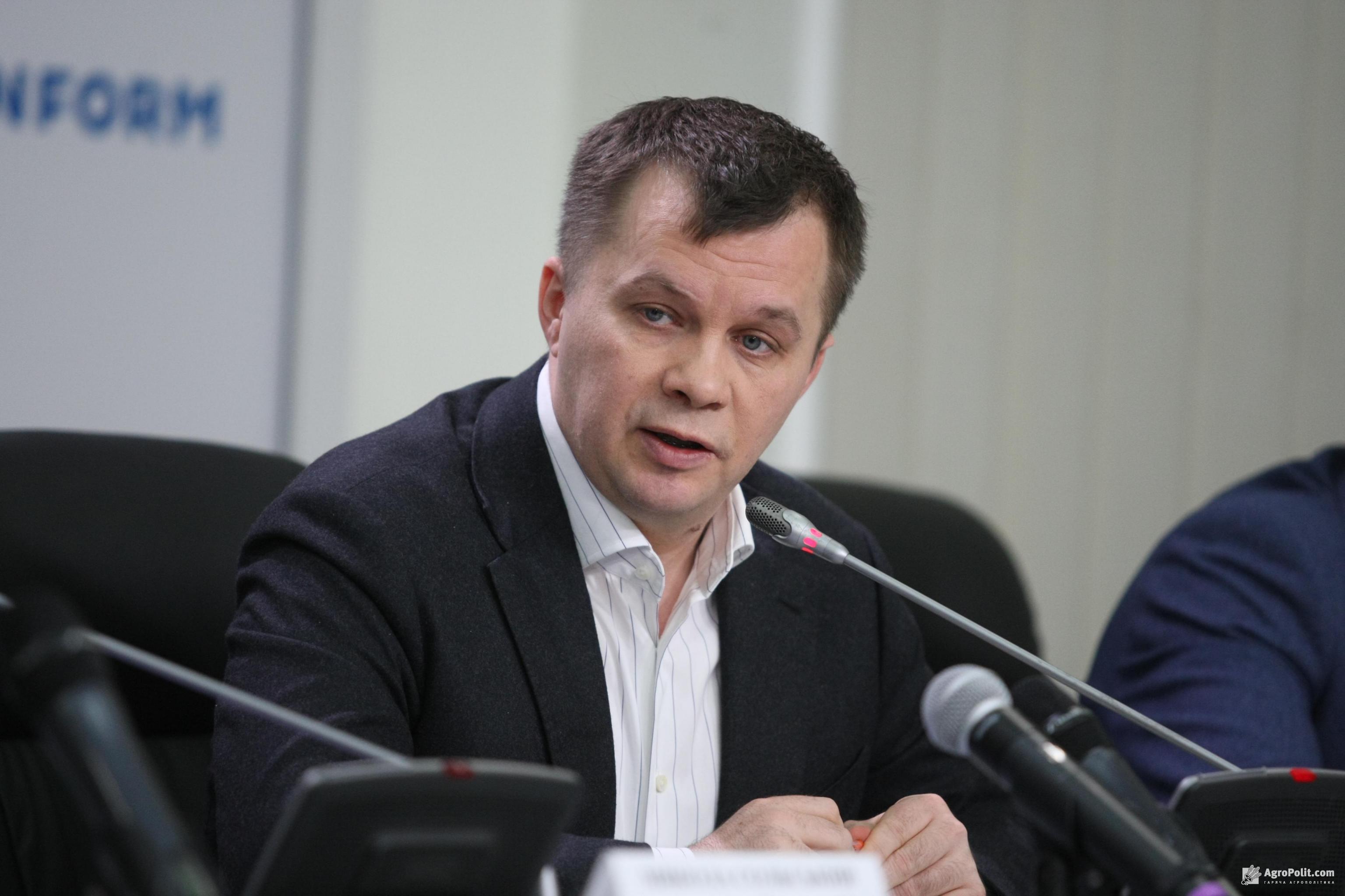 Міністр Тимофій Милованов презентував економічну стратегію України – рівняння на АПК 