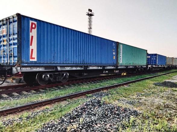До Києва прибув дев'ятий контейнерний поїзд із Китаю: привіз мінеральні добрива та товари легкої промисловості