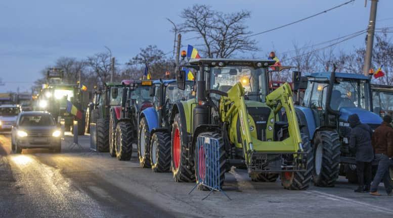 Протестувальники вимагали субсидій, а також захисту від українського імпорту