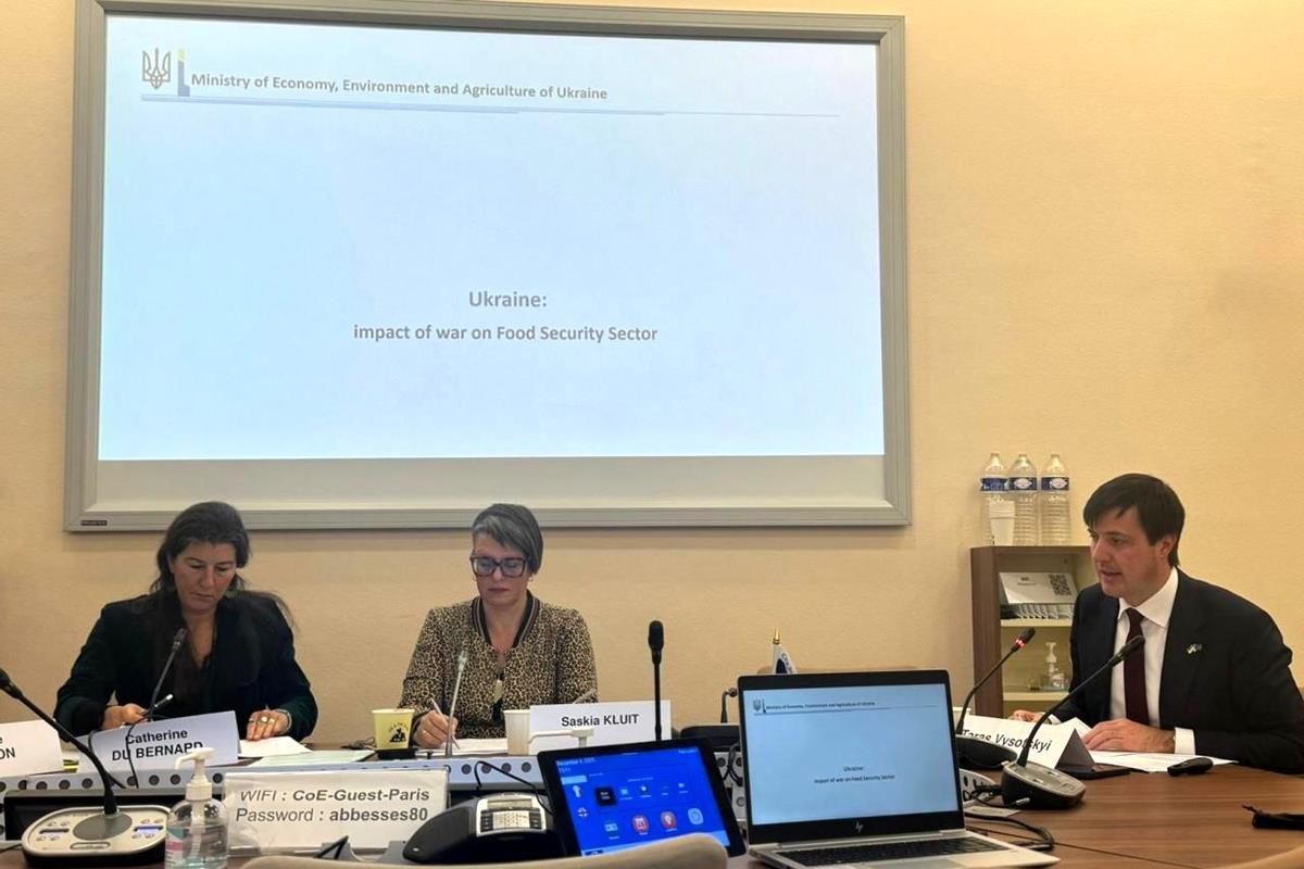 Міжнародна продовольча безпека – це питання не лише економіки, а і виживання