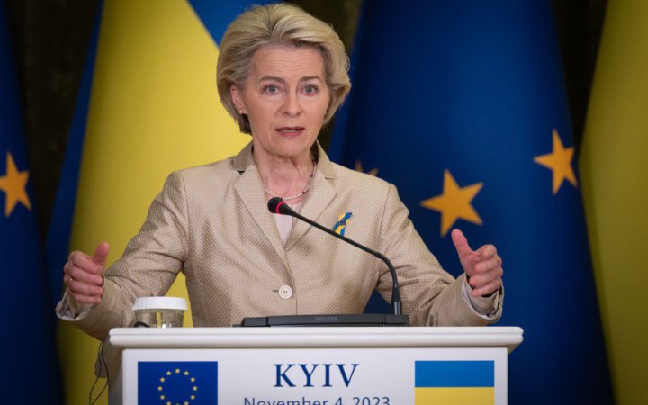 Європа підтримує Україну, - Урсула фон дер Ляєн