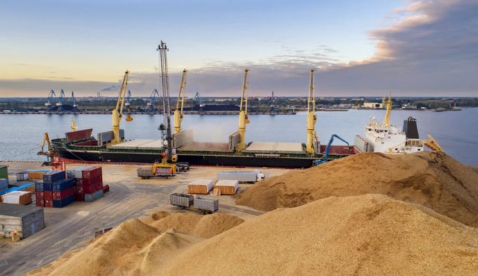 Через порти Одещини у минулому році пройшло 85% агроекспорту країни